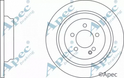 APEC BRAKING dsk3151 -  Тормозной диск